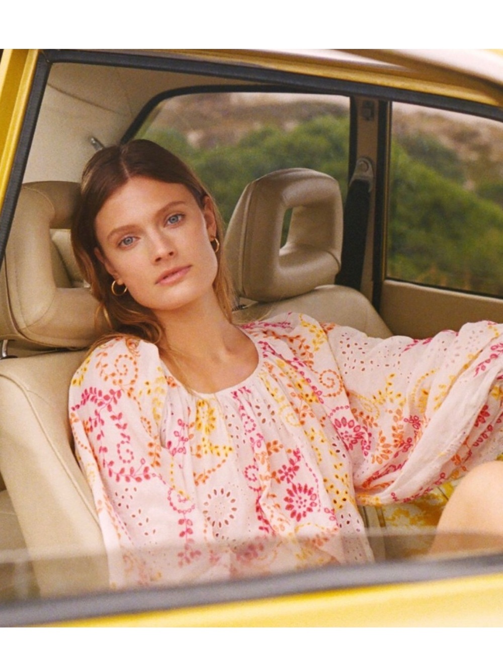 Maeve Addison eyelet blouse